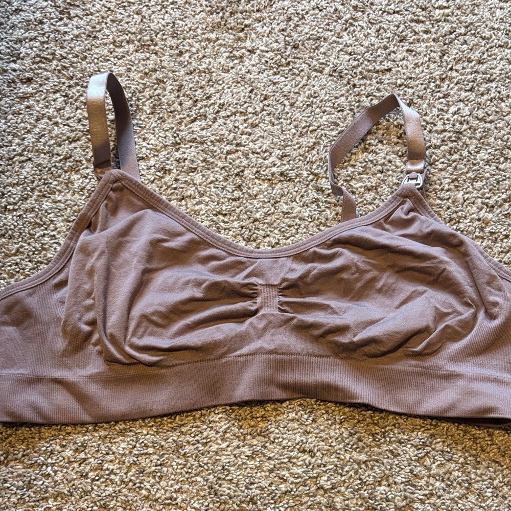 Purple Nursing Bra